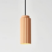economico Design del Cilindro-lanterna a sospensione 1 luce 7 cm lampada a sospensione design metallo moderno 110-120v 220-240v