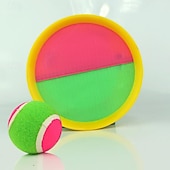 economico Anti-stress-Set di 9 giochi di cattura della palla, set di giochi di lancio, paddle, lancio e cattura della palla, giocattoli da spiaggia, cortile all&#039;aperto, prato, lancio, set appiccicoso