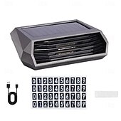 cheap Car Air Purifiers-Solar Portable Car Air Purifier Freshener With HEPA Filter Negative Ion Generator Odor Removal Smoke Car Accessiories