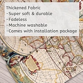 baratos tapeçaria de paisagem-mapa-múndi parede tapeçaria arte decoração cobertor cortina pendurada quarto decoração da sala de estar