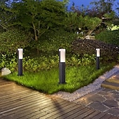 levne Světlo na cestě-venkovní světlo na sloupky venkovní led světla na cestu 30/40/60/80 cm hliníkové antracitové základní světlo, moderní designová zahradní lampa, ip65 odolná vůči povětrnostním vlivům, zahradní stojací