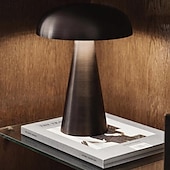 baratos Candeeiros de mesa-Luminária de Mesa Sem Fios Simples / Contemporâneo Moderno Carregamento USB Para Sala de Estar / Quarto Metal Bronze / Preto / Dourado