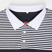 cheap Men&#039;s Classic Polo-Men&#039;s Button Up Polos Cotton Polo Shirt Casual Holiday Lapel Short Sleeve Fashion Basic Color Block Classic Summer Regular Fit White Yellow Burgundy Dark Navy Blue Button Up Polos