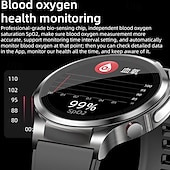 economico Smartwatch-696 W11PRO Orologio intelligente 1.32 pollice Intelligente Guarda Bluetooth ECG + PPG Monitoraggio della temperatura Pedometro Compatibile con Android iOS Da uomo Chiamate in vivavoce Promemoria di