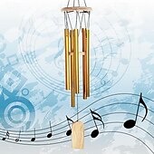billige Mr &amp;amp; Mrs bryllup-klassisk roterende multirør metallfuru aluminiumsrør vindklokke kreativ hjemmedekorasjonskolleksjon