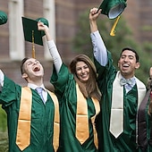 economico Costumi per lavori e professioni-fascia per laurea 72 lunga fascia per adulti per scuola superiore e college