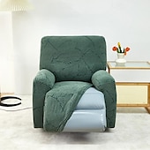 billiga Vilstol och länstol-jacquard fåtölj överdrag överdrag lazyboy överdrag soffstolsöverdrag 4-delade set, halkfri vilstol med förvaringsfickor möbelskydd för vardagsrum
