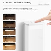 ieftine lumina dulapului-Senzor de mișcare cu led lumina dulap cu senzor de mișcare magnetic fără fir lumina dulap homelife bară luminoasă reîncărcabilă prin usb îmbunătățiți casa dvs.