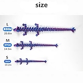 voordelige Beelden-3D-geprinte kristallen draak edelsteen draak 3D gelede draak speelgoed draaibaar en draak Chinees flexibel realistisch ornament