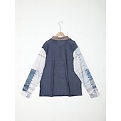 billige Color Block Polo for menn-Herre Ruter Golf skjorte Langermet Poloskjorter Skjorter med krage Årgang Fritid Ferieklær Formell klær Festivalklær Knapper 3D-utskrift Høst vinter Mørk Marineblå Blå Brun