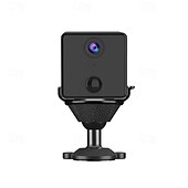 cheap Outdoor IP Network Cameras-CB71 Mini Camera 4K HD Indoor Camera WiFi Wireless Camera Wireless Smart Home Cams with App Motion Detection/Night Vision/Sound Detection Indoor Camera for Pet Dog Baby