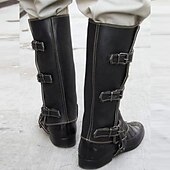 cheap Medieval-Retro Vintage Medieval Renaissance Shoes Gaiters Boot Covers Pirate Knight Ritter Viking Valhalla Men&#039;s Unisex Halloween Carnival Masquerade Event / Party Masquerade Adults&#039; Shoe Cover