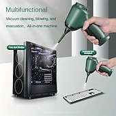 levne Vysavače-Bezdrátový vysavač do auta multifunkční silný foukací sání pro domácnost malé sání vzduchu ruční vysoce výkonný foukač prachu