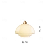 abordables Éclairages pour îlot-Tambour de ferme plafonnier semi-encastré en verre de lait luminaires de couloir lustre de plafond grand poteau en or éclairage nordique moderne du milieu du siècle pour salle à manger plafond
