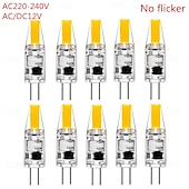 Χαμηλού Κόστους LED Bi-pin Λάμπες-6 τμχ/10 τμχ 200 lumens g4 λαμπτήρας led cob χωρίς τρεμόπαιγμα για κάτω από το φως του ντουλαπιού, φώτα οροφής, rv, βάρκες, φωτισμός εξωτερικού χώρου αντικατάσταση αλογόνου