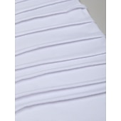 economico Maglietta casual Henley-Per uomo Maglia Henley T-shirt Raglan Manica Corta Semplice Sottile pieghettato Moda Designer Casual Patchwork Pieghe Henley All'aperto Vacanza Quotidiano Estate Bianco Blu marino Grigio scuro