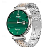 voordelige Smartwatches-dames amoled smartwatch: 1,28” display met ecg, ppg &amp; uitgebreide gezondheidsmonitoring
