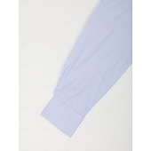 cheap Men's Non Iron Shirts-Men's Dress Shirt Non Iron Shirt Collared Shirt Button Up Shirt Striped Wedding Work A D G H Long Sleeve Collar Spring &amp;  Fall Clothing Apparel Button-Down