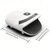 cheap Personal Care Electronics-Cordless Hand Massager  Rechargeable Unscented with Compression &amp; Heating Therapy for Arthritis &amp; Carpal Tunnel Relief