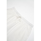 baratos Feriado-Homens Calção Shorts de verão Shorts de praia Com Cordão Cintura elástica Perna reta Tecido Conforto Respirável Curto Casual Diário Feriado Moda Estilo Clássico Branco Azul Marinha