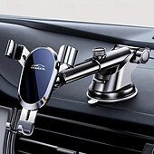 お買い得  車載ホルダー-調整可能な自動車電話ホルダー 楕円形 ABS ダッシュボード マウント クレードル ユニバーサル オート ナビゲーション 手ぶれ補正 複数のデバイスと互換性