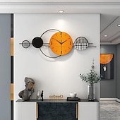 olcso Faldekoráció-órák fény luxus modern minimalista órák otthoni étterem fali dekorációk falfestmény kreatív nappali faliórák 80*29cm 100*40cm