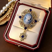 cheap Accessories and More-Rococo Baroque Victorian Brooch Pins Ren Faire Brooches Edwardian Women&#039;s Royal Masquerade Event / Party Adults&#039; Brooch