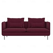 economico Copridivano-Copertura per Divano in Velluto Colore Unito con Braccioli Lavabile e Asciugabile in Macchina Coperture in Velluto