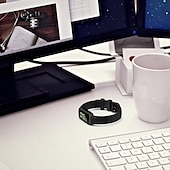 Χαμηλού Κόστους Ζώνες ρολογιών Fitbit-Smart Watch Band Συμβατό με Fitbit Inspire 3 σιλικόνη Εξυπνο ρολόι Λουρί Μεταλλικό κούμπωμα Αδιάβροχη Ρυθμιζόμενο Αθλητικό Μπρασελέ Αντικατάσταση Περικάρπιο