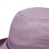 billige Fascinatorer og hatter-Elegant Retro / vintage Rockabilly Bøtte Hatt Fascinator Strå solhatt Helfarge Kostyme Dame Halloween Maskerade Strand Feriereise Fritid / hverdag Voksen Hatt
