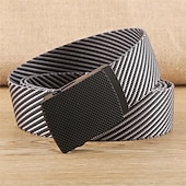cheap Men&#039;s Belt-Men&#039;s Belt Nylon Belt Waist Belt Yellow Blue Alloy Durable Adjustable Plain Outdoor Daily