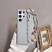 cheap Samsung Cases-Phone Case For Samsung Galaxy S24 Ultra Plus S23 Ultra Plus S22 Plus  Ultra A55 A35 A25 A15 5G A54 A34 A14 A53 A33 A23 A13 A22 S25 Ultra for Women Girl with Stand Holder Ring Holder with Lanyard Retro