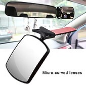 abordables Accessoires pour intérieur de voiture-Starfire rotatif bébé voiture rétroviseur voiture sécurité vue siège arrière miroir observation automatique siège arrière miroir auxiliaire bébé moniteur intérieur de voiture