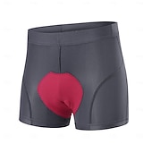 baratos Calções, collants e calças de homem-ARESFUEL Homens Cueca Boxer Acolchoada Calças Para Ciclismo Roupa interior de ciclismo Moto Shorts Roupa Íntima Shorts acolchoados / camurça Forma Assenta Ciclismo de Montanha Ciclismo de Estrada