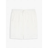 baratos Feriado-Homens Calção Shorts de verão Shorts de praia Com Cordão Cintura elástica Perna reta Tecido Conforto Respirável Curto Casual Diário Feriado Moda Estilo Clássico Branco Azul Marinha