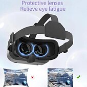 economico Elettronica per il benessere personale-Cuffie 3D VR Occhiali per realtà virtuale intelligenti Casco VR per iPhone/Smartphone Android Lenti del telefono con controller Binocolo