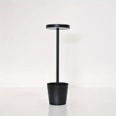 cheap Table Lamps-Cordless Table Lamp  with Flower Basket Design  3-Levels Brightness Stepless Dimming Table Light Rechargeable Battery Powered LED Desk Lamp for Restaurant/Home/Patio