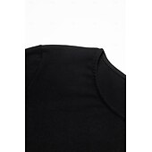 economico Maglie lunghe-T-shirt tunica da donna semplice moda base a maniche lunghe collo rotondo tops lunghi casual quotidiano fine settimana tunica fluida nera bianca rossa autunno e inverno