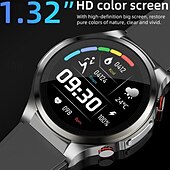 economico Smartwatch-696 W11PRO Orologio intelligente 1.32 pollice Intelligente Guarda Bluetooth ECG + PPG Monitoraggio della temperatura Pedometro Compatibile con Android iOS Da uomo Chiamate in vivavoce Promemoria di