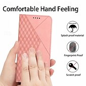 billiga iPhone-fodral-telefon fodral Till iPhone 16 iPhone 15 Pro Max iPhone 14 13 12 11 Pro Max Mini SE X XR XS Max 8 7 Plus Plånboksfodral Magnet med handledsrem Stöd Geometriska mönster TPU PU läder