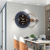 levne Nástěnné ozdoby-luxusní tiché nástěnné hodiny moderní design obývací pokoj domácí dekorace velké nástěnné hodiny hodiny dekorace domu nástěnné hodinky jehla 80 * 38 cm 100 * 48 cm