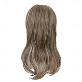 economico parrucca più vecchia-parrucca moda femminile parrucche lunghe capelli sintetici dorati parrucca riccia ondulata