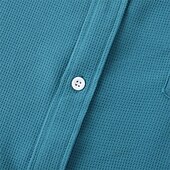 economico camicia da uomo con bottoni-Per uomo Camicia Camicia Estiva Camicia casual Camicia da Spiaggia Camicia con Bottoni Bianco Verde chiaro Blu marino Blu Viola Manica Corta Semplice Bavero Vacanza Camicia hawaiana Tasca