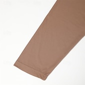 preiswerte Klassisches Poloshirt für Herren-Herren Golfhemd Strickpolo Strasse Casual Polo-Kragen Klassisch Langarm Modisch Brautkleider schlicht Feste Farbe Glatt Knopf vorne Einfach Frühling &amp; Herbst Regular Fit Schwarz Weiß Hellgrün Rosa