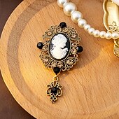 cheap Accessories and More-Rococo Baroque Victorian Brooch Pins Ren Faire Brooches Edwardian Women&#039;s Royal Masquerade Event / Party Adults&#039; Brooch