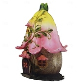 baratos Evento e suprimentos de festa-encantador portão de jardim de fadas, decoração caprichosa de árvore de madeira para porta, pátio e jardim - delicioso artesanato de ornamento de madeira para decoração de casa de conto de fadas