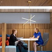 billige Unike lysekroner-lysekroner led sputnik lysekrone dia68cm aluminiumsramme svartmalte overflater for stue soverom kaffe bar varm hvit hvit lys