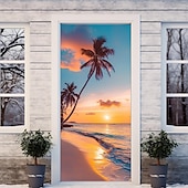 olcso Ajtófedelek-kókuszfa ajtóhuzatok ajtó kárpit ajtó függöny dekoráció háttér ajtó transzparens bejárati ajtóhoz parasztház ünnepi parti dekorációs kellékek