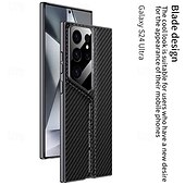cheap Samsung Cases-Phone Case For Samsung Galaxy S24 Ultra S23 Ultra S25 Ultra Back Cover with S Pen Shockproof TPU PU Leather