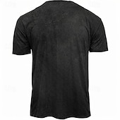  Herrenbibel Grafik Jesus T-Shirt Kurzarm T-Shirt 3D Druck Rundhals T-Shirt Alltag Designer Retro Vintage Sport Outdoor Feiertag Ausgehen Schwarz Blau Braun Frühling  Sommer Kleidung